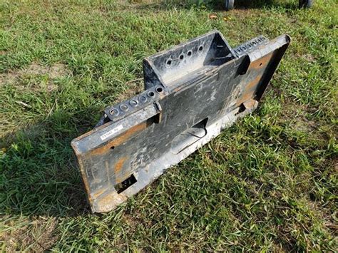 skid steer mounting plate near me|bobcat skid steer attachment plate.